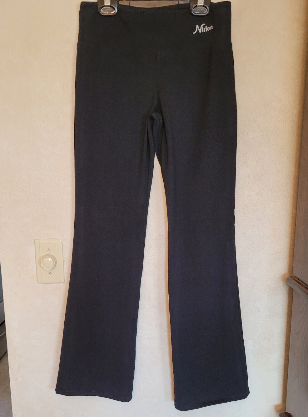Black Flared Yoga Pants Small